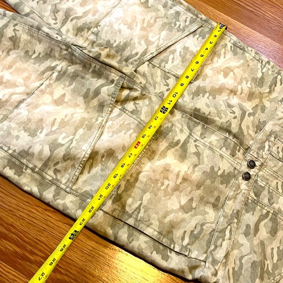 Free People Way it Goes Camo Harem Overalls Size Large NWT - Picture 10 of 16